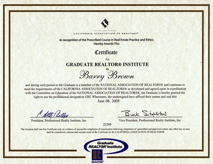 Barry Brown Real Estate